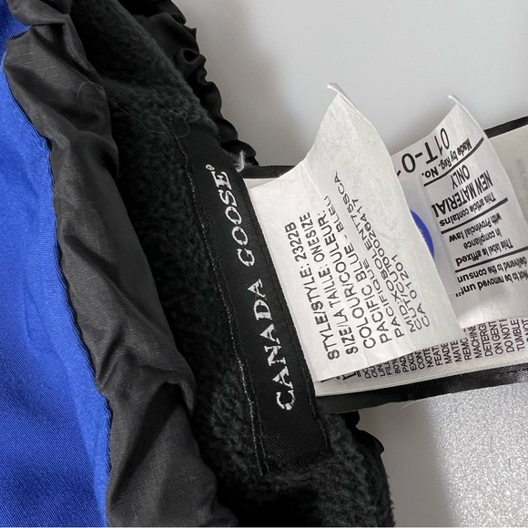 Canada Goose Baby's Coyote Fur-Trim Fawn Hood Blue - Picture 3 of 6